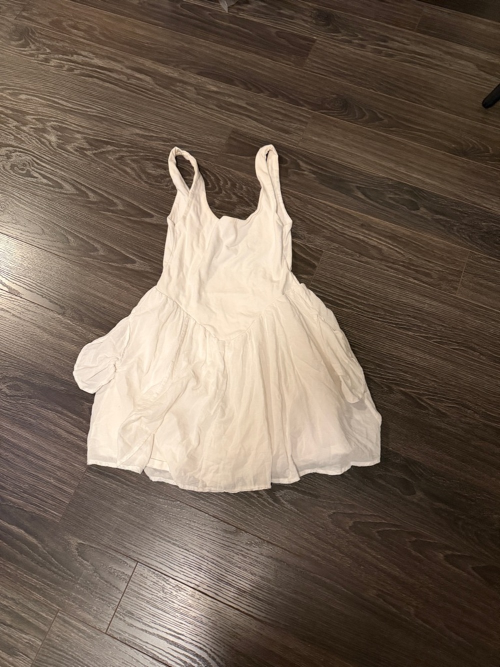 silence + noise ivory white mini dress